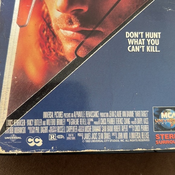 Hard Target [VHS] cassette tape movie with Jean-Claude Van Damme - Picture 13 of 16